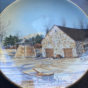 Vanishing American Barn - Bucks County Barn plate